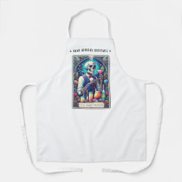 Dead Serious Cocktails Tarot Bartender Schort