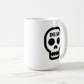 Dead Skull Classic Coffee Mug (Devant droit)