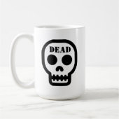 Dead Skull Classic Coffee Mug Koffiemok (Links)