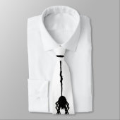 Dead Smoshed Spider Hanging via het web Stropdas (Gebonden)