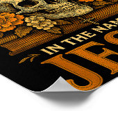 Dead Things Come Alive Name Of Jesus Christian Hal Poster (Hoek)