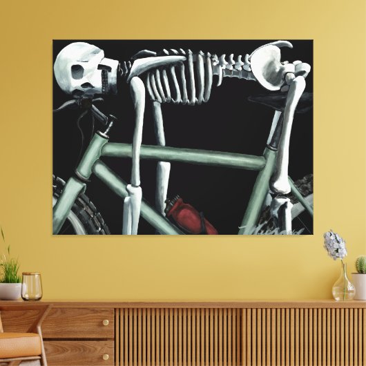 Dead Tired Canvas Afdruk (Insitu (Woonkamer))