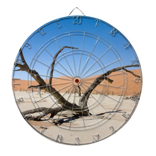 Dead Vlei, Namibia Dartbord (Voorkant)
