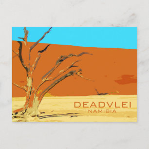 Dead Vlei, Namibië Briefkaart