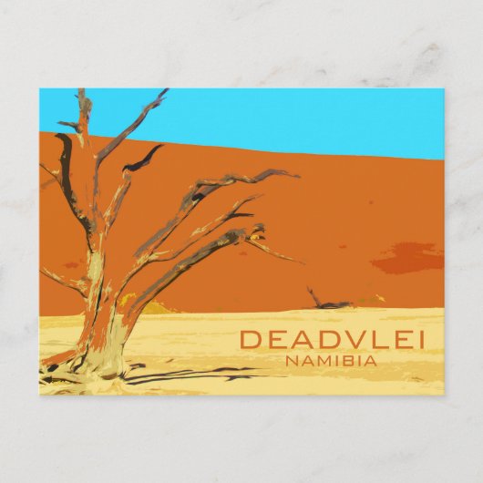 Dead Vlei, Namibië Briefkaart (Voorkant)