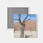 Dead Vlei, Namibie Magnet (Recto/Verso)