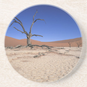 Dead Vlei, Sossusvlei, Namib-Naukluft National Zandsteen Onderzetter