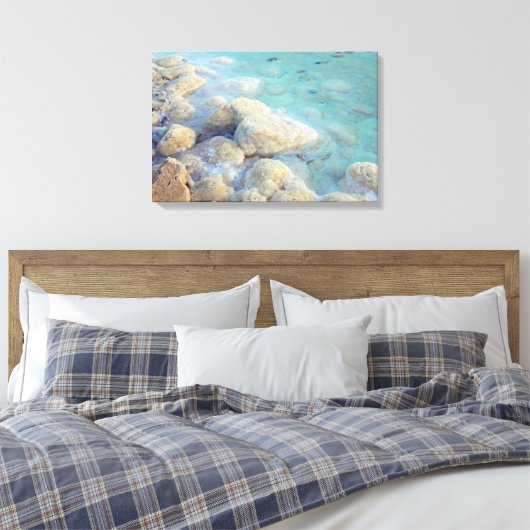 Dead Zee Israel Canvas Afdruk (Insitu (Slaapkamer))