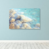 Dead Zee Israel Canvas Afdruk (Insitu (Houten vloer))