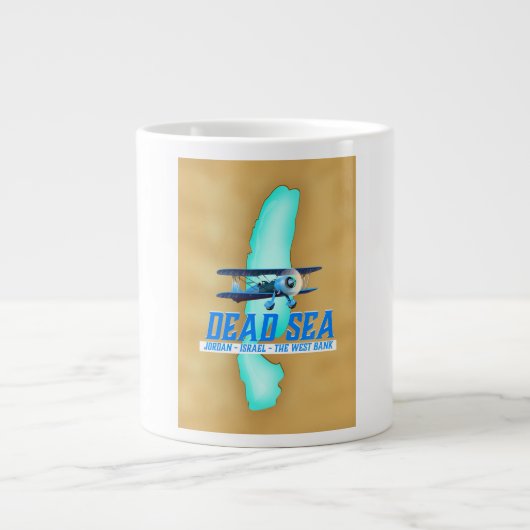 Dead Zee Travel Poster Extra Grote Beker (Voorkant)