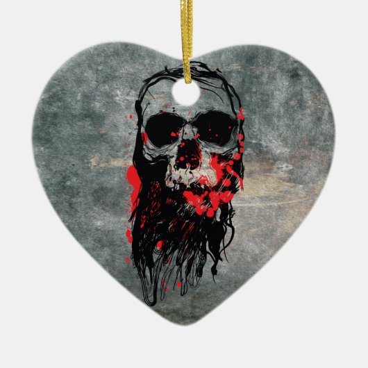 Deadhead Keramisch Ornament (Voorkant)