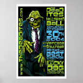 Deadites Halloween Ball Poster (Voorkant)