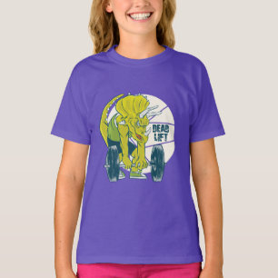 Deadlift Dinosaur - Triceratops Gewichtheffen T-shirt