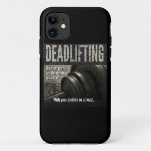 Deadlift - Funny Gym-thema - Nieuwe uitzending iPhone 11 Hoesje