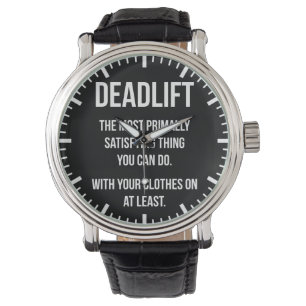 Deadlift - Funny Gym-thema - Nieuwe uitzending Horloge