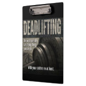 Deadlift - Funny Gym-thema - Nieuwe uitzending Klembord (Links)