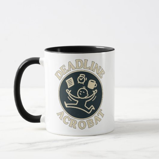 Deadline Acrobat Coffee Mug (Gauche)