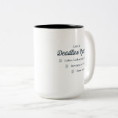 Deadline Reader Mug (Devant droit)