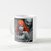 Deadly Dutch High Coffee Mug - Ema Rose Design (Devant gauche)