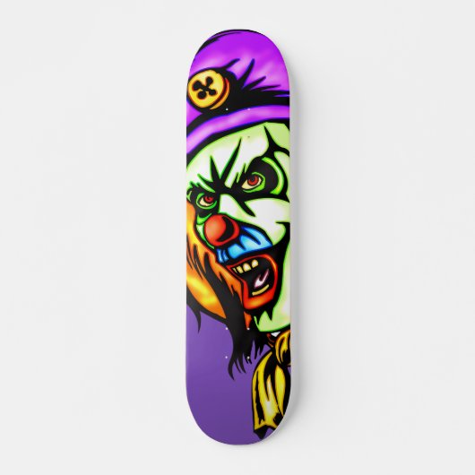 Deadly Evil Clown Skateboard (Voorkant)