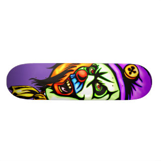 Deadly Evil Clown Skateboard