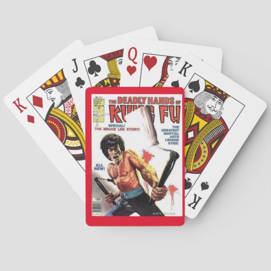 Deadly Hands 33 Pokerkaarten (Achterkant)