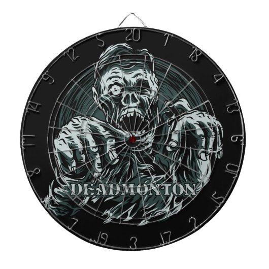 DEADMONTON dartboard Dartbord (Voorkant)