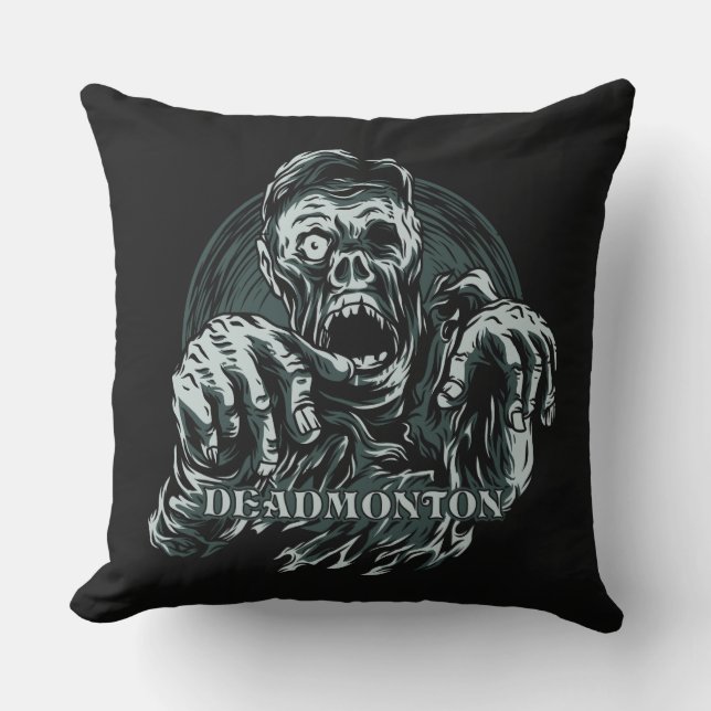 DEADMONTON gooit kussens (Voorkant)