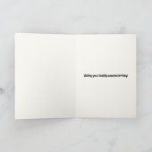 Deadpan Frog Mood, Chill Vibes Kaart (Binnen)
