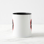 Deadpool Paint Splatter Logo Mok (Midden)