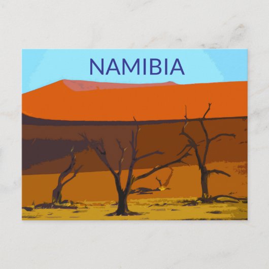 Deadvlei Carte Postale Ancienne Voyage Namibie (Devant)
