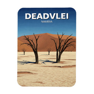 Deadvlei Namibië Reizen Magneet