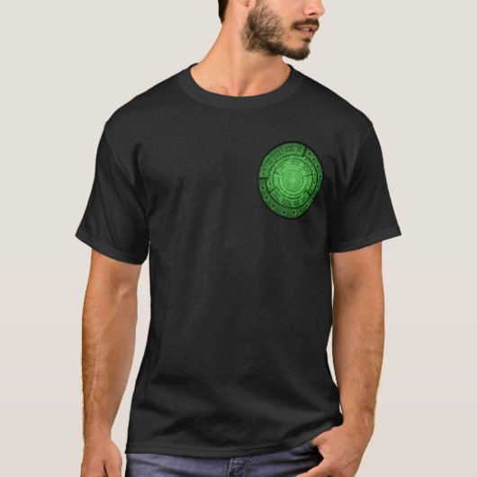DeadWest: Symbool van de Arcanum-sjablonen (Sage) T-shirt (Voorkant)