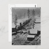 Deadwood Historische foto Briefkaart (Voorkant / Achterkant)