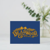 Deadwood Saloon Briefkaart (Staand voorkant)