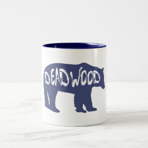 Deadwood South Dakota Beer Tweekleurige Koffiemok