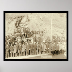 Deadwood-strook SD 1890 Poster