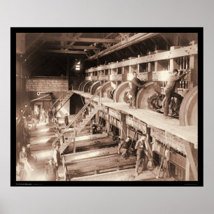 Deadwood Terra Gold Stamp Mill SD 1888 Poster