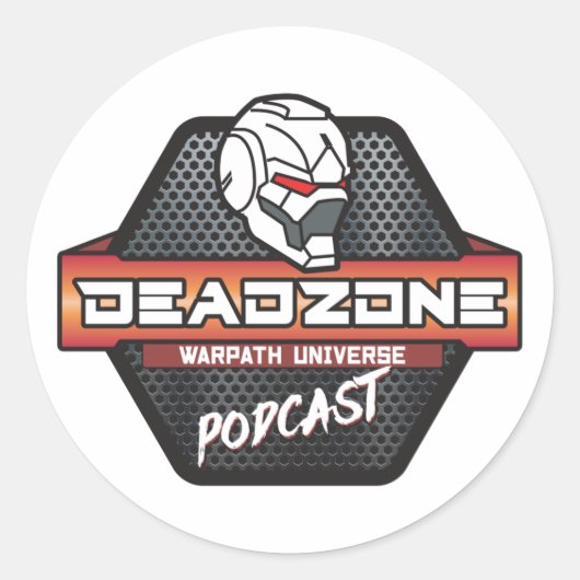 Deadzone le Sticker Podcast (Devant)