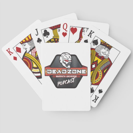 Deadzone Podcast Speelkaarten (Achterkant)