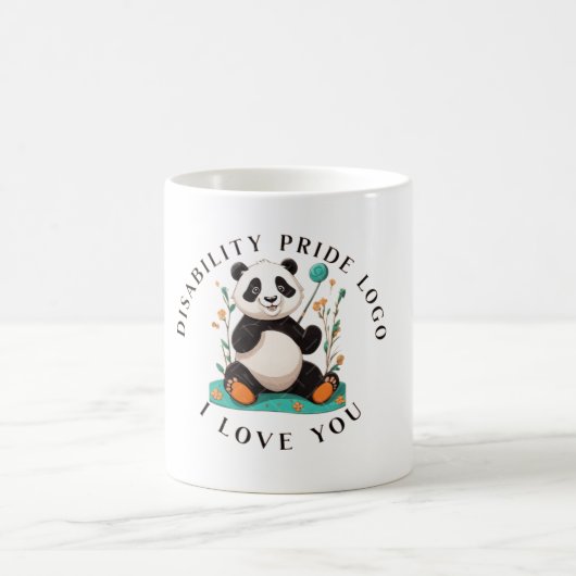 Deaf & Disabled Pride T-shirt | Gebarentaal Han Koffiemok (Center)