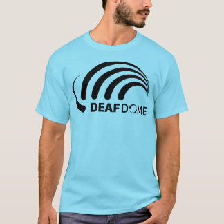 Deaf Dome tshirt zwart logo