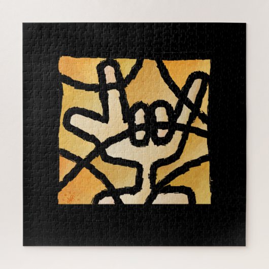 Deaf-Hand Legpuzzel (Verticaal)