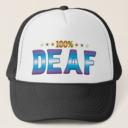 Deaf Star-Label v2 Trucker Pet (Voorkant)