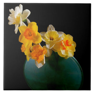 Deaffodils groots (6 x 6 inch) keramische foto's tegeltje
