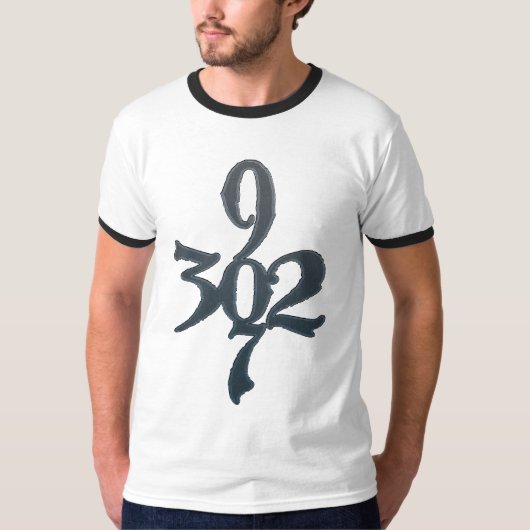 DEAK Area Codes T-shirt (Voorkant)