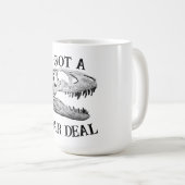 Deal Roar T-rex Dinosaur Mug (Devant droit)