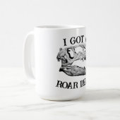 Deal Roar T-rex Dinosaur Mug (Devant gauche)