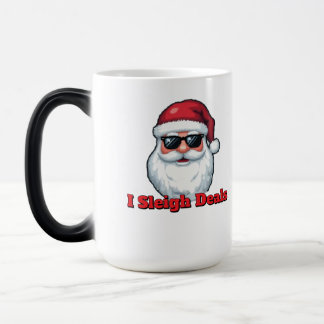 Deal Slaying Santa Claus Funny Holiday Shopping  Magische Mok