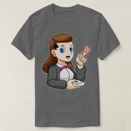 Dealer at Poker T-shirt (Design voorkant)